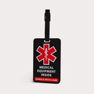 Medical Equipment Luggage Identification Tag